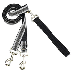 Reflective Black Euro Leash