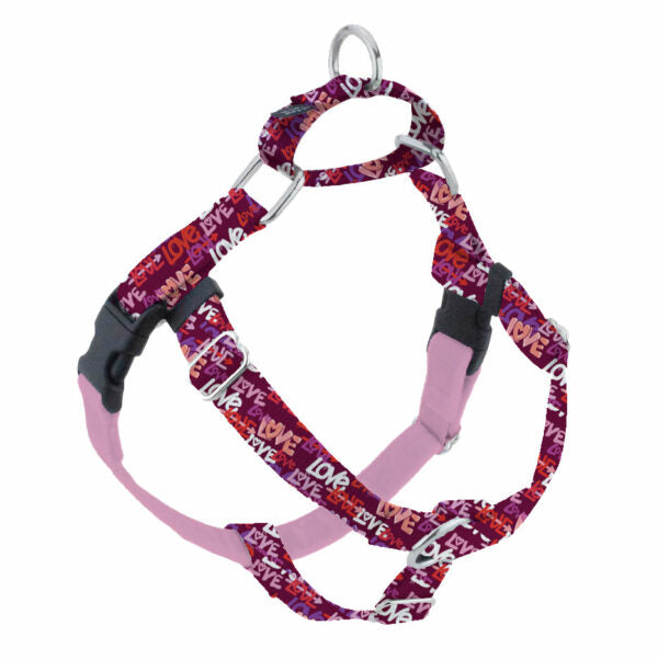 Love Graffiti Red Freedom No-Pull Dog Harness - Earthstyle