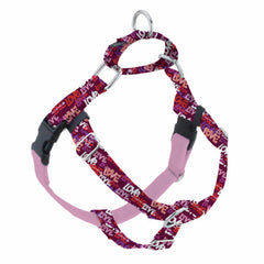 Love Graffiti Red Freedom No-Pull Dog Harness - Earthstyle