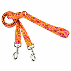 Orange Paisley Training Leash