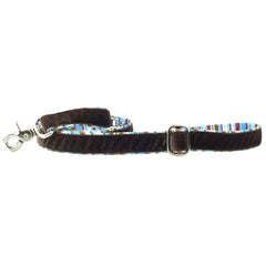 Brown Stripes Velvet Dog Leash (1″ Only)