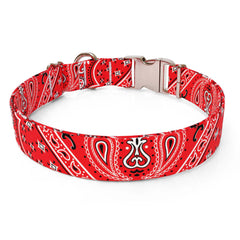 Bandana Red Sterling Premium Dog Collar