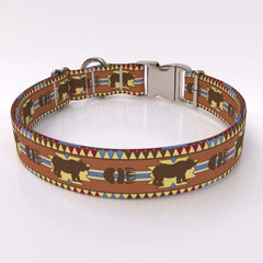Bear Lodge Dog Collar