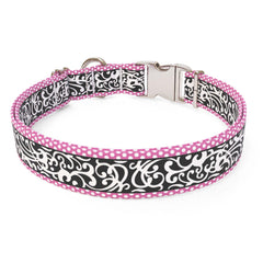 Chantilly Pink Sterling Premium Dog Collar