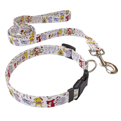 Christmas Dogs Dog Collar