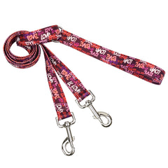 Love Graffiti Red Training Leash