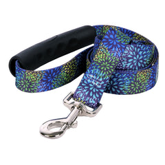 Flowerworks Blue EZ-grip Dog Leash