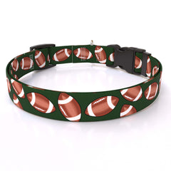Footballs Dog Collar