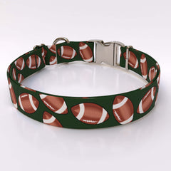 Footballs Dog Collar