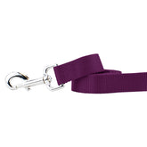 Burgundy Nylon Dog Leash