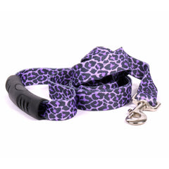 Leopard Purple EZ-grip Dog Leash