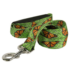 Monarch Butterfly Swirl EZ-grip Dog Leash