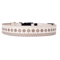 Nordic Snowflakes Dog Collar