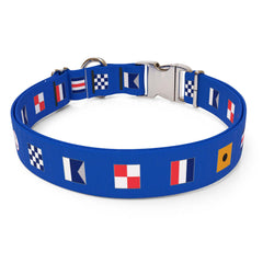 Nautical Dog Sterling Premium Dog Collar