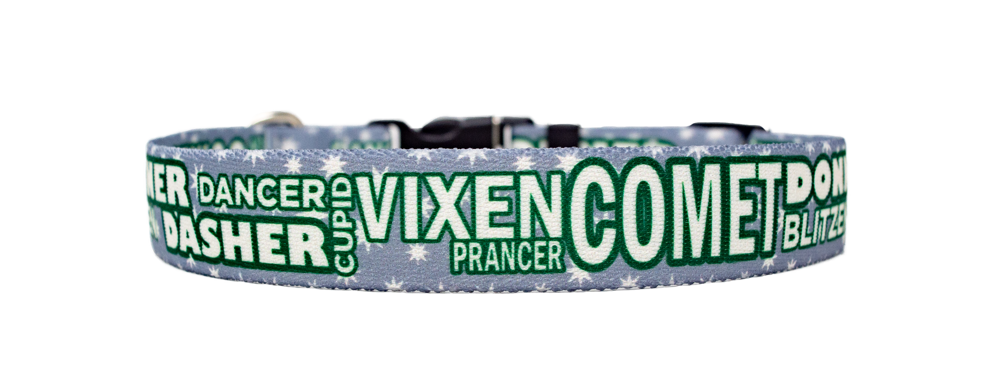 Reindeer Games Dog Collar