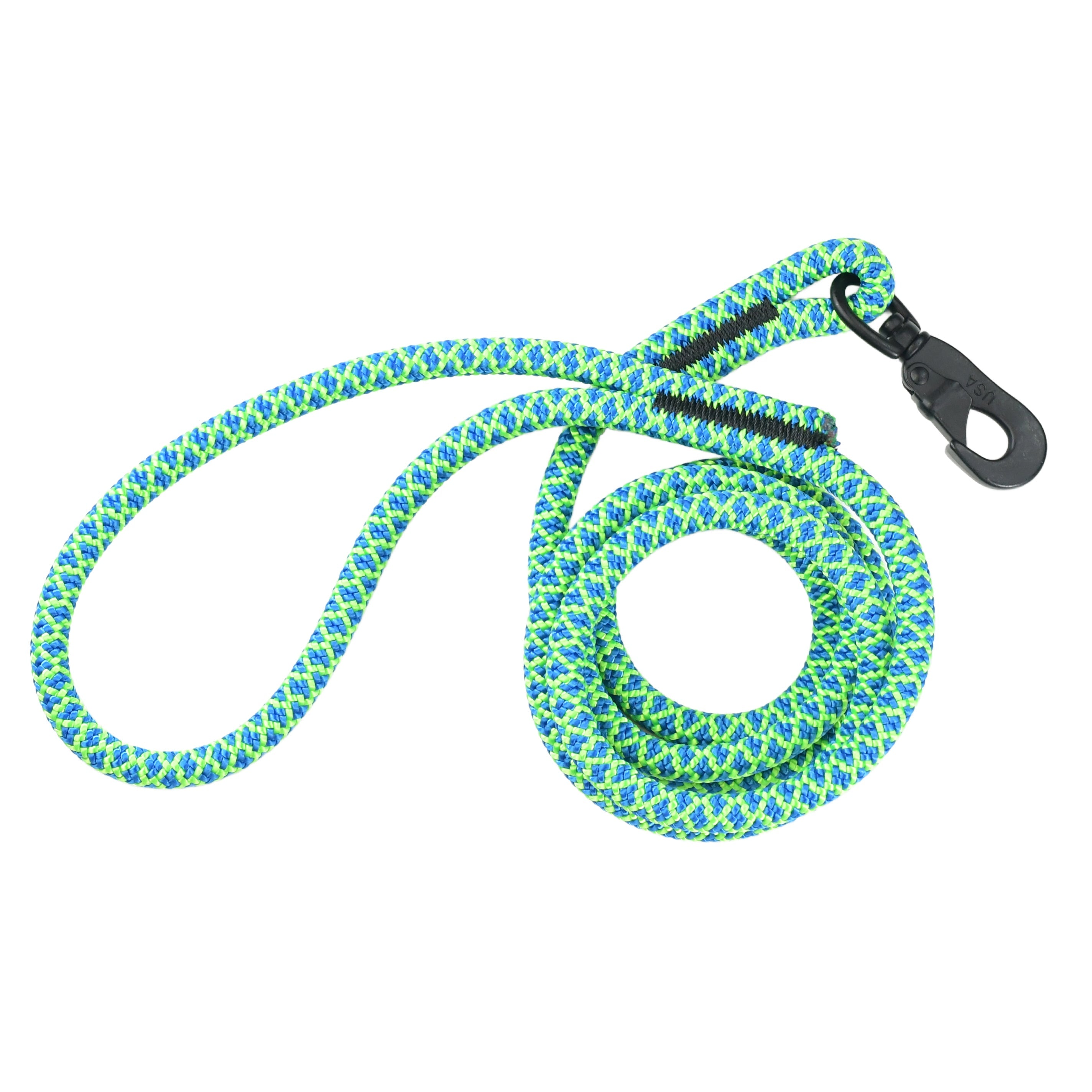 Blue/Green Rope Dog Leash