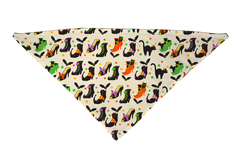 Witch's Shoes Color Dog Bandana