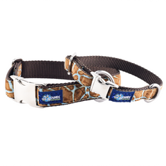 Wild Spots Blue Velvet Essential Dog Collar