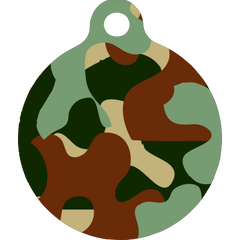 Camo Dog HD Dog ID Tag