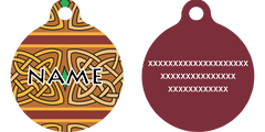 Celtic HD Dog ID Tag