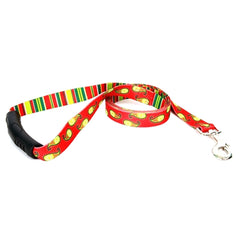 Holiday Paisley EZ-grip Dog Leash