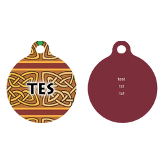 Celtic HD Dog ID Tag