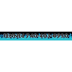 Personalized Blue Flames Dog Collar