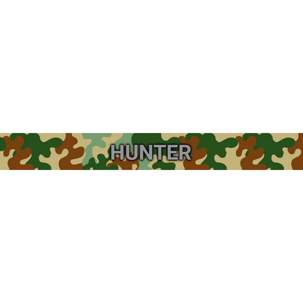 Personalized Camo Dog Collar