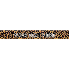 Personalized Leopard Print Dog Collar