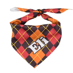 Personalized Argyle Dog Bandana