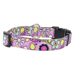 Petal Party Purple Dog Collar