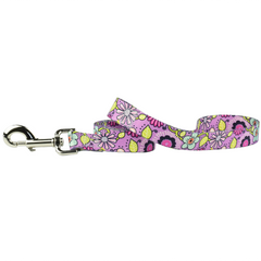 Petal Party Purple Dog Leash