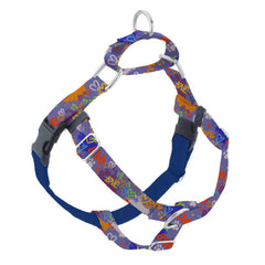 Love Graffiti Blue Freedom No-Pull Dog Harness - Earthstyle