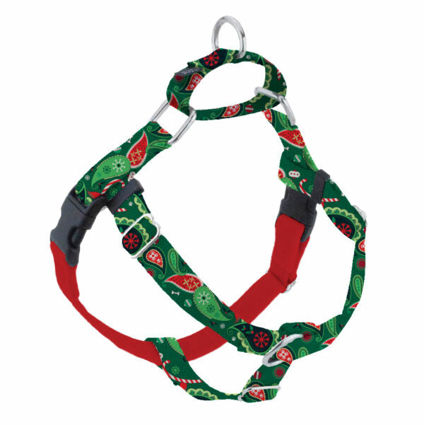 Holiday Paisley Freedom No-Pull Dog Harness – EarthStyle