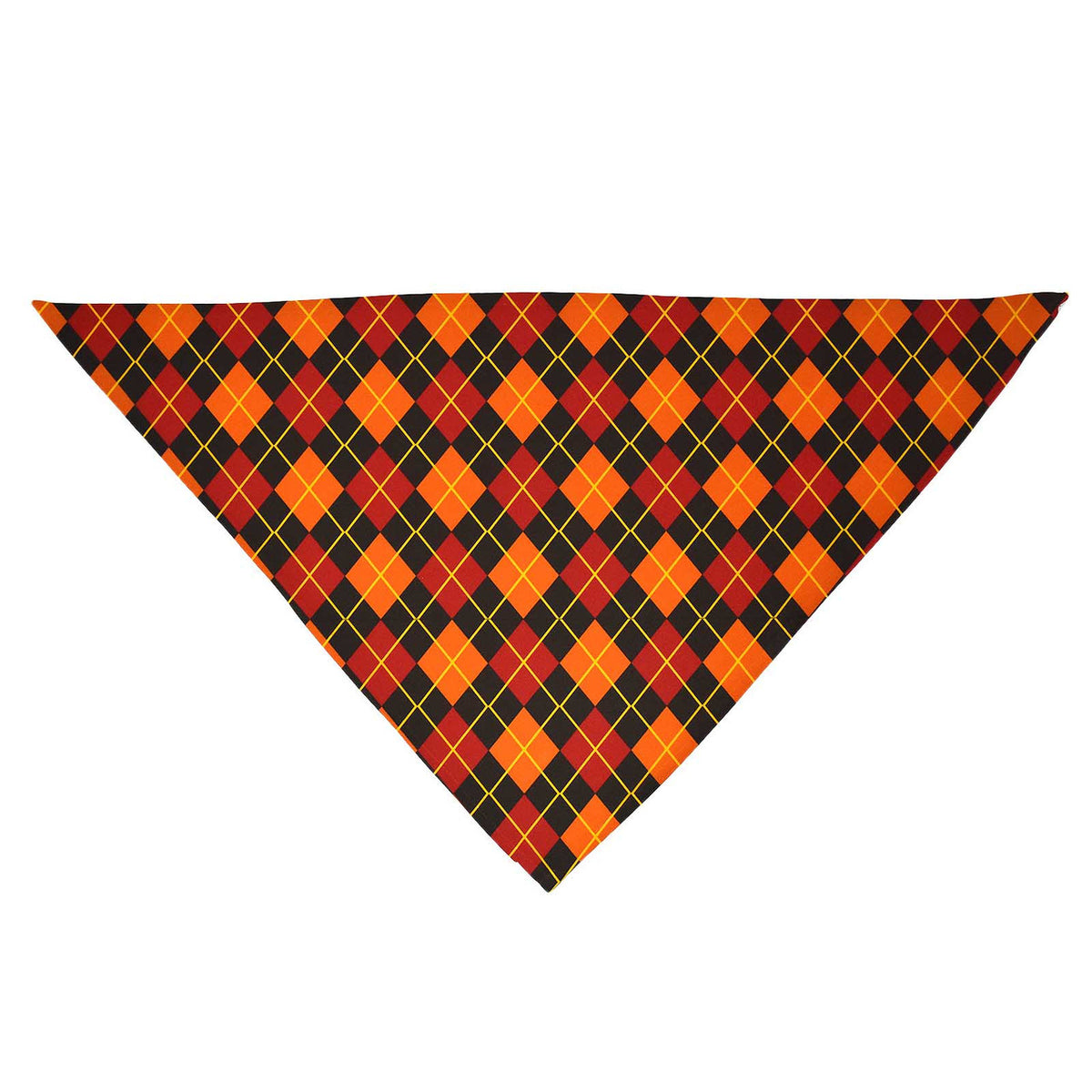 Argyle Fall Dog Bandana