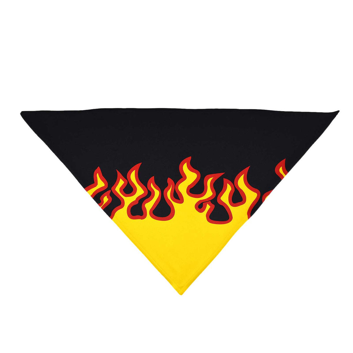 Red Flames Dog Bandana