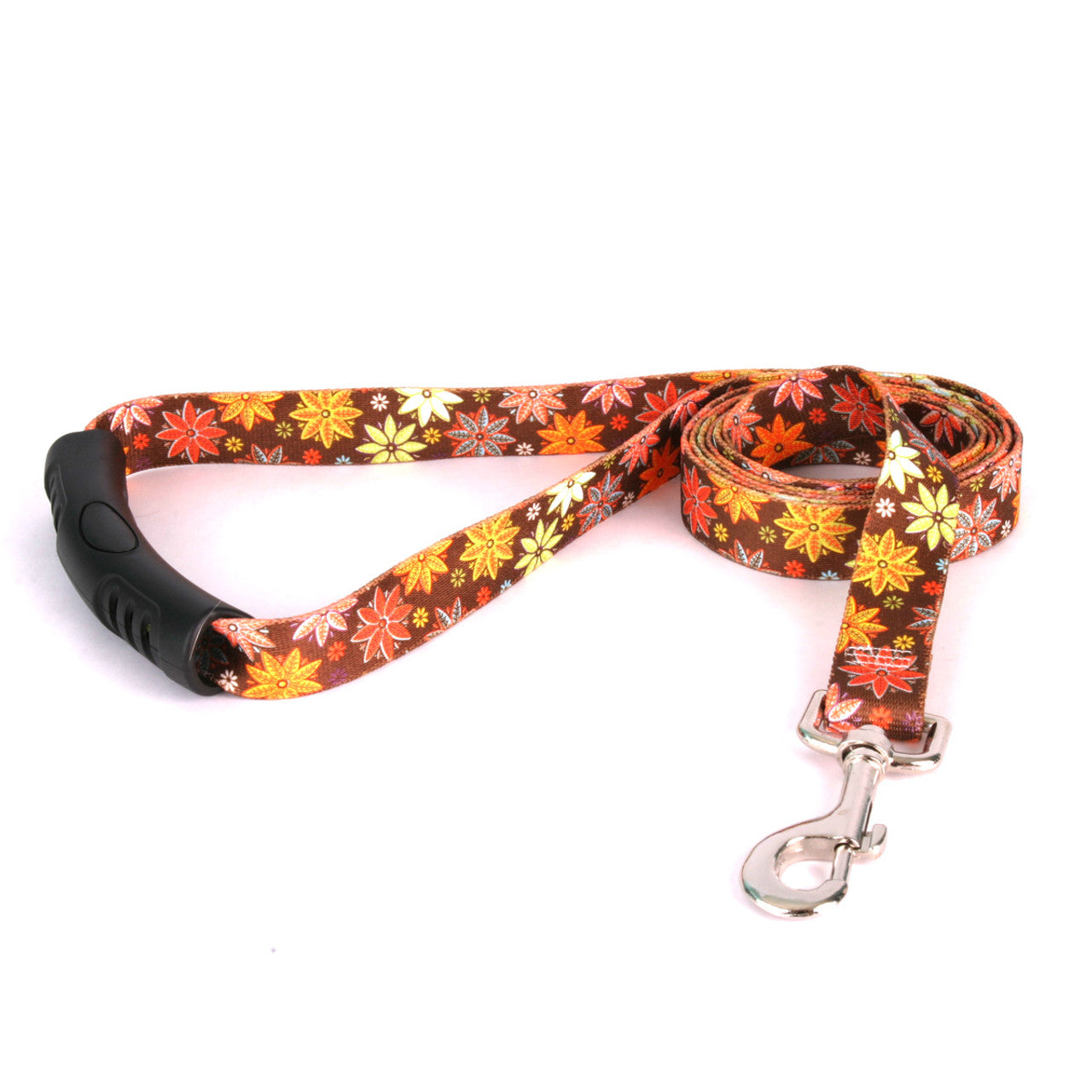 Autumn Flowers EZ-grip Dog Leash