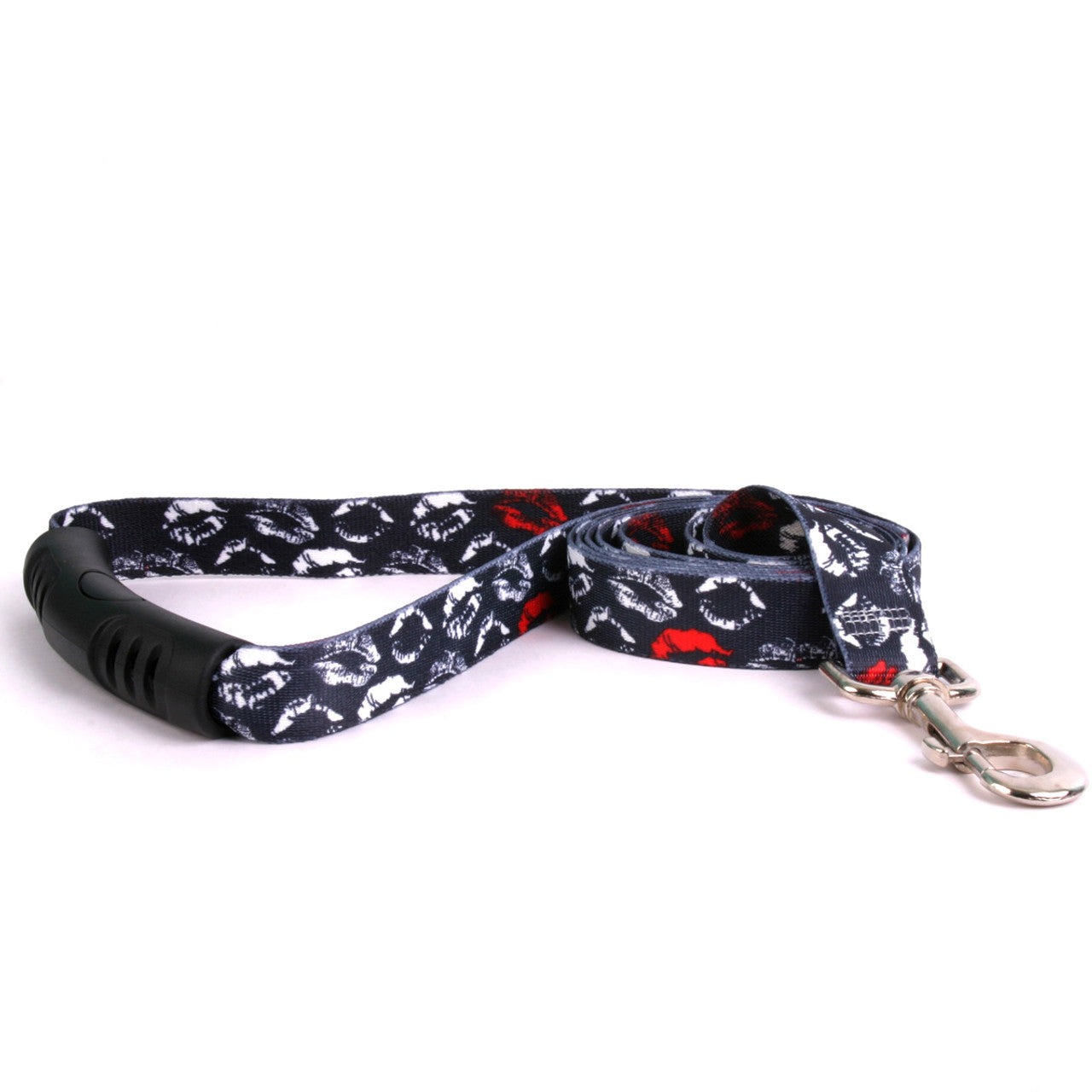 Kisses Black Dog Leash