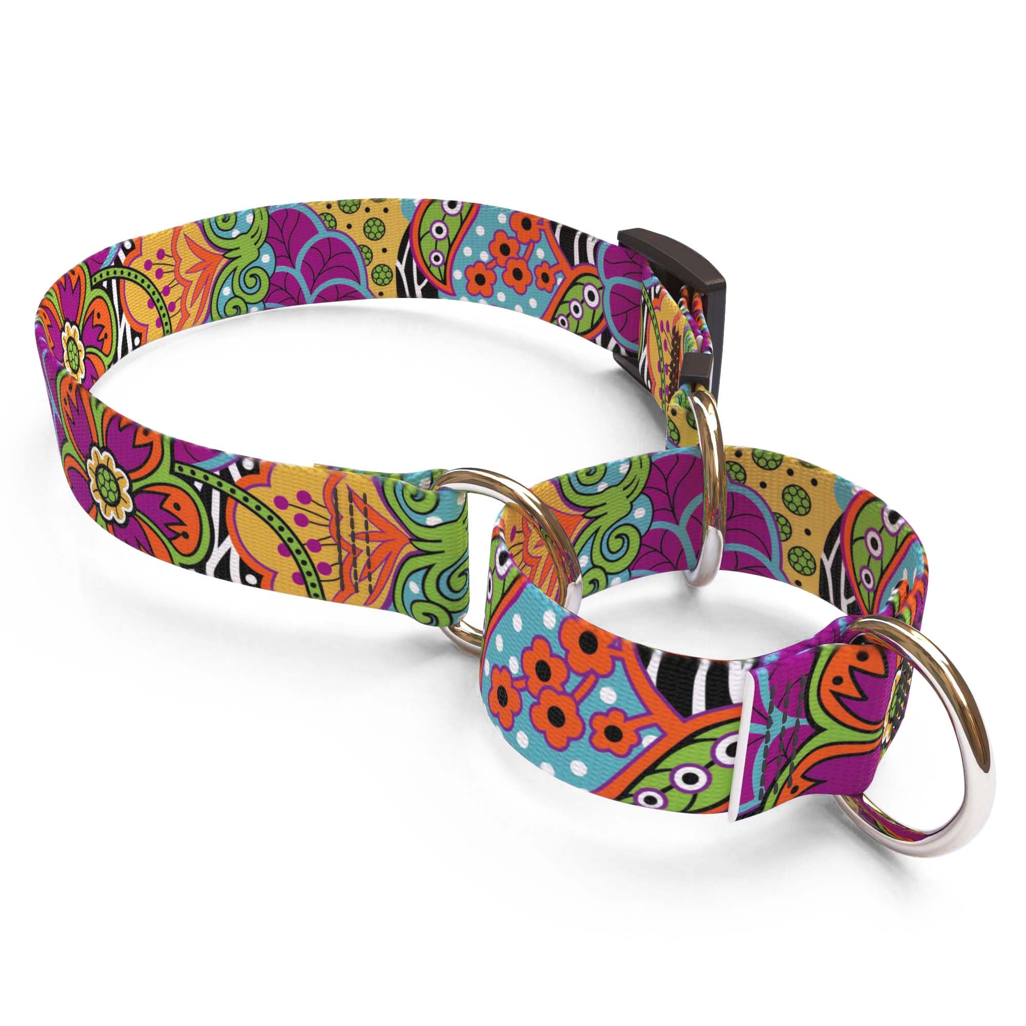 Amazon Floral Dog Collar