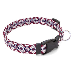 Aztec Red Dog Collar