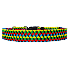 Block Steps Dog Collar