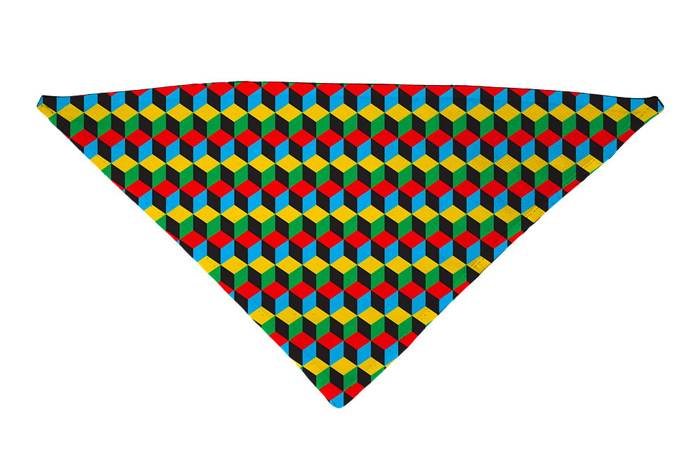 Block Steps Dog Bandana