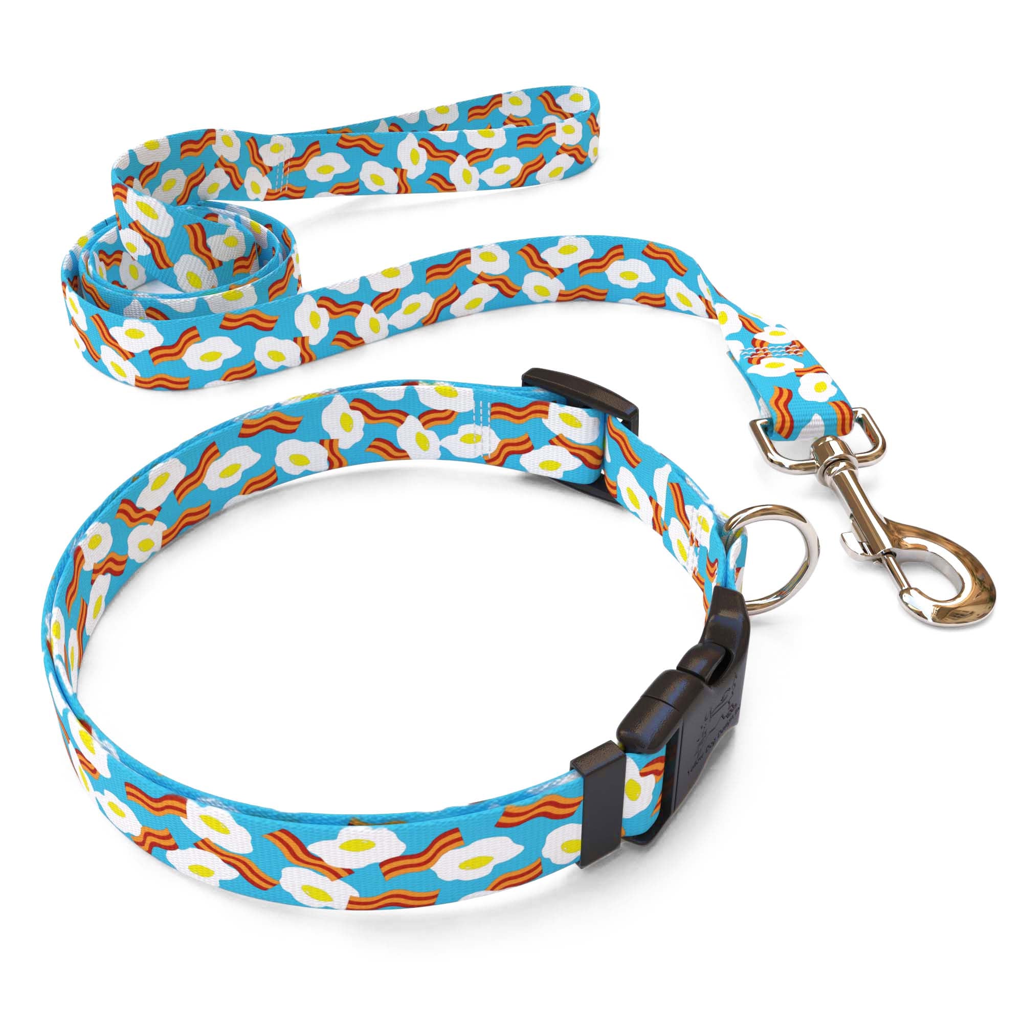 Bacon And Eggs Dog Collar