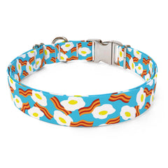 Bacon And Eggs Dog Collar