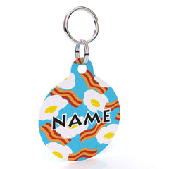 Bacon and Eggs HD Dog ID Tag