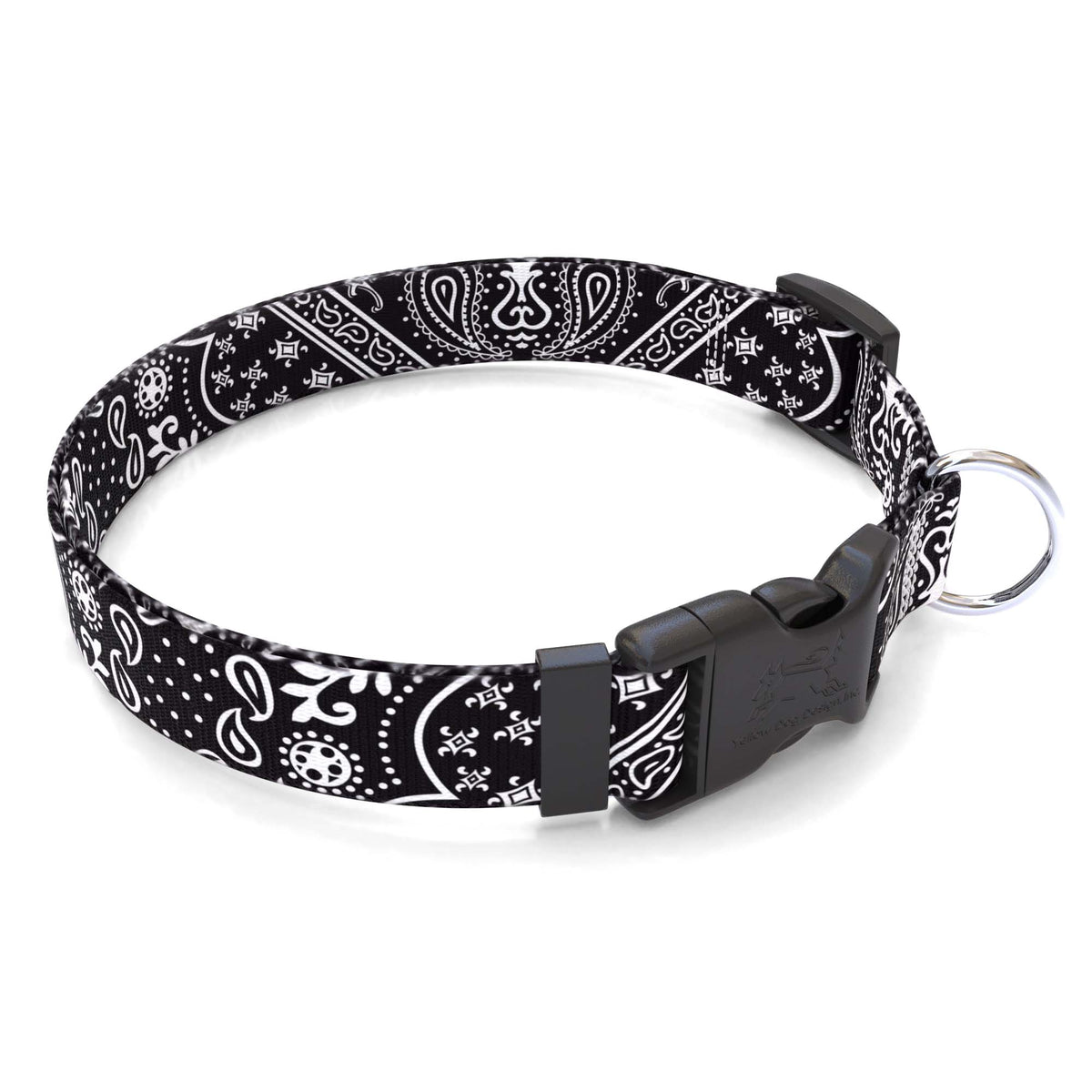 Bandana Black Dog Collar