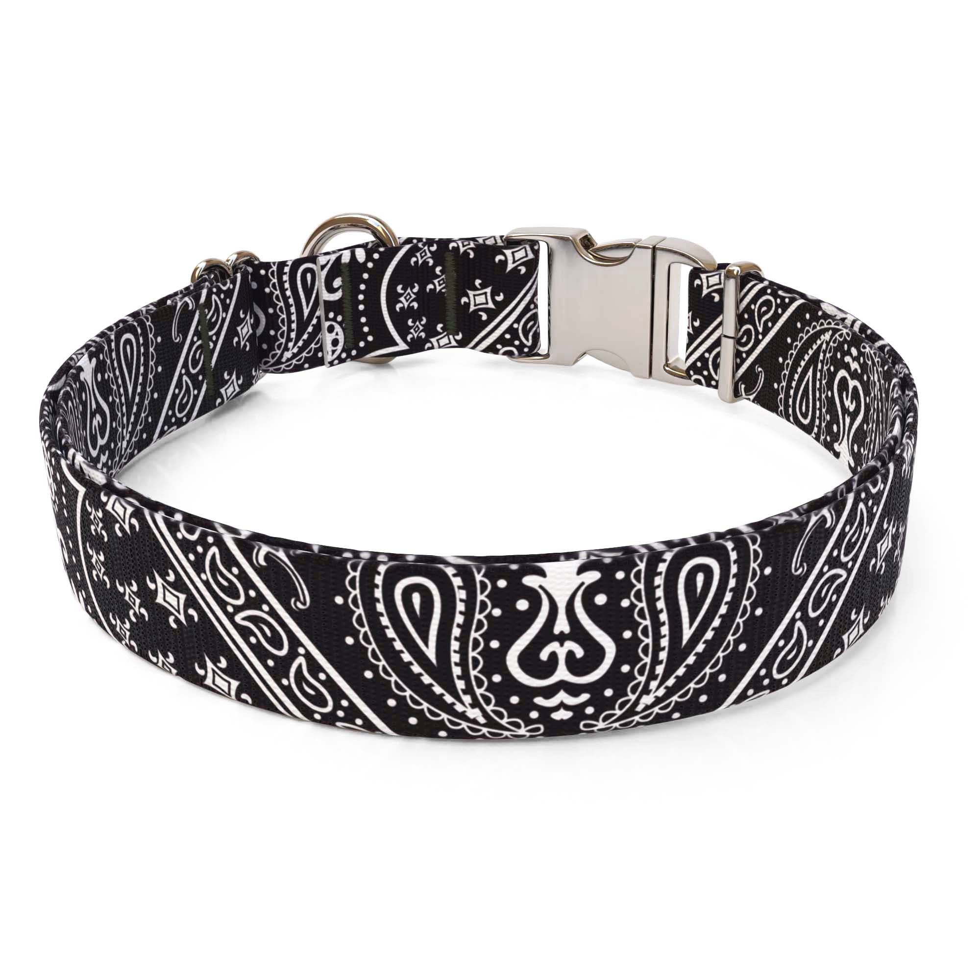 Bandana Black Dog Collar