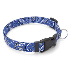 Bandana Blue Dog Collar