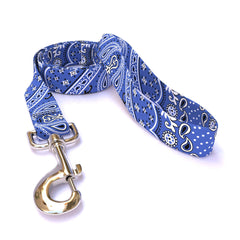 Bandana Blue Dog Leash