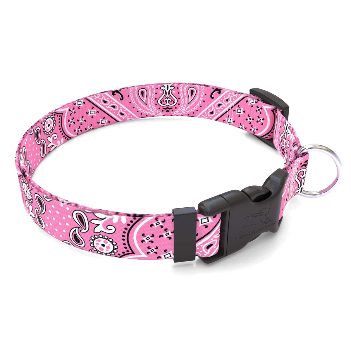 Bandana Pink Dog Collar